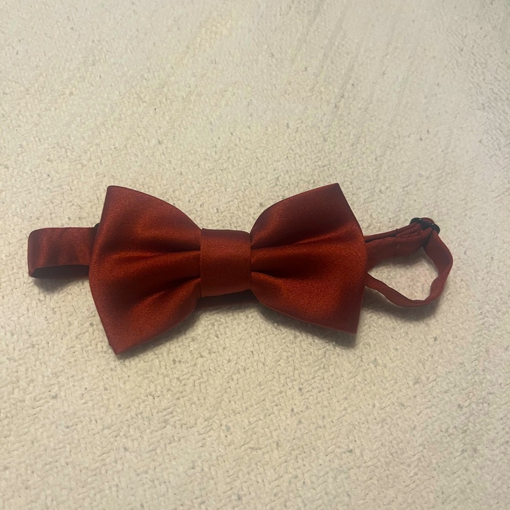 Terracotta Azazie Boys Bow tie
